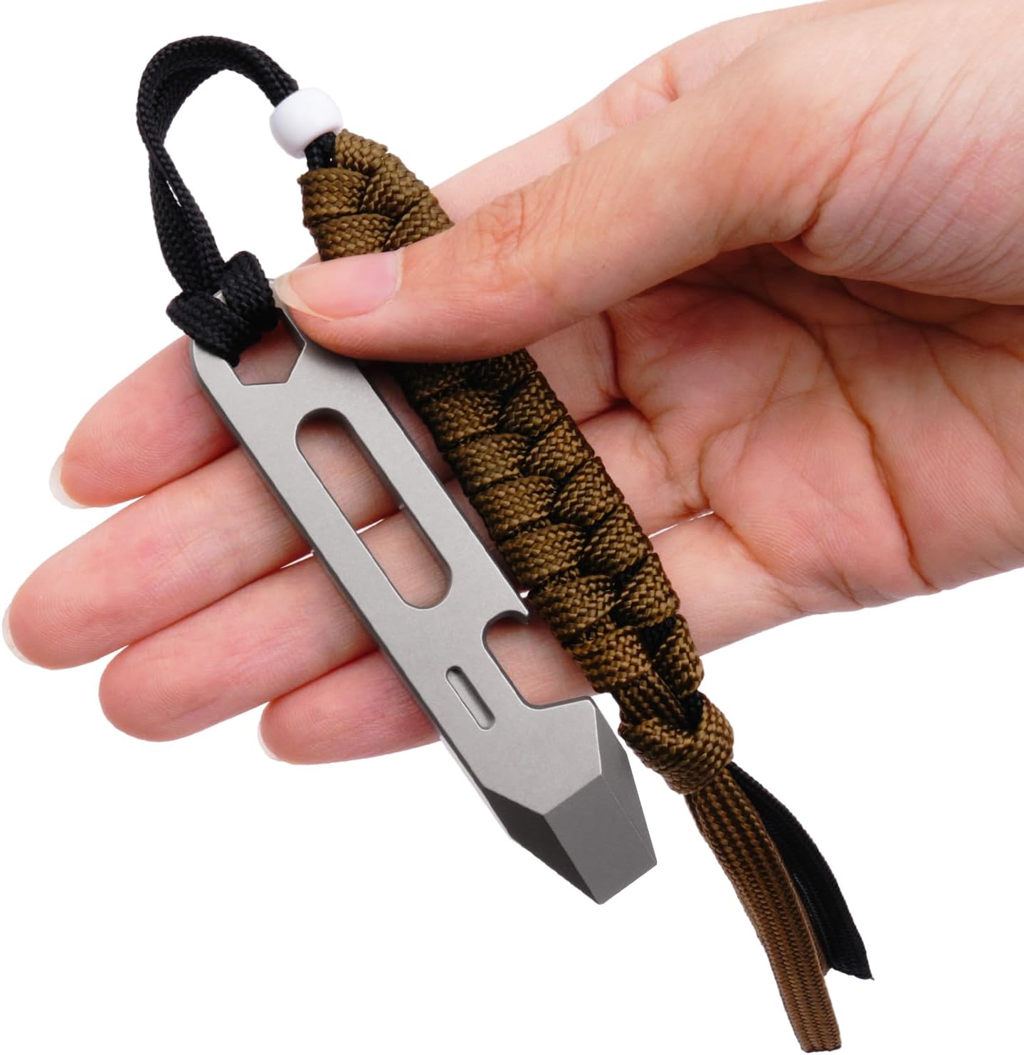 4-in-1 Titanium EDC Pry Bar Mu - Titanium Pry Bar recensie en prijs