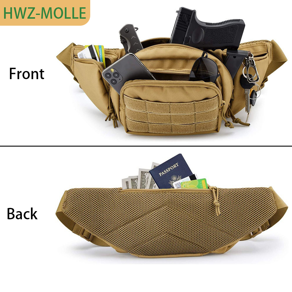 Tactical Molle Fanny Pack Wais - Edc Carry Fanny Pack recensie en prijs