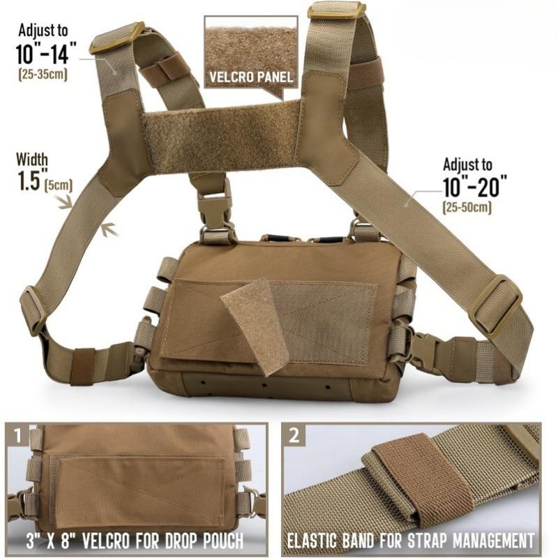 Strap Fishing Vest Tactical Ch - Edc Carry Backpack recensie en prijs