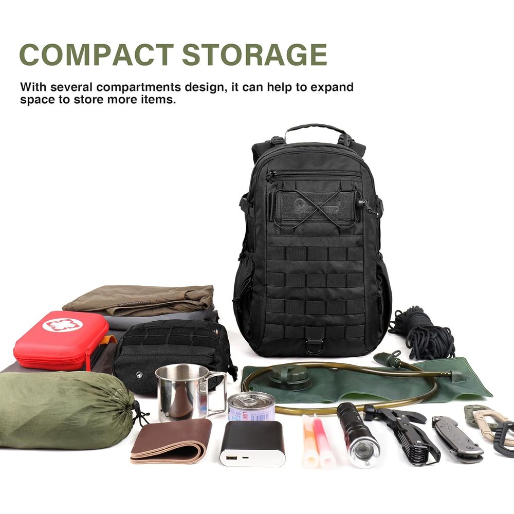 Military-Grade 20L Tactical Ba - Edc Carry Backpack recensie en prijs