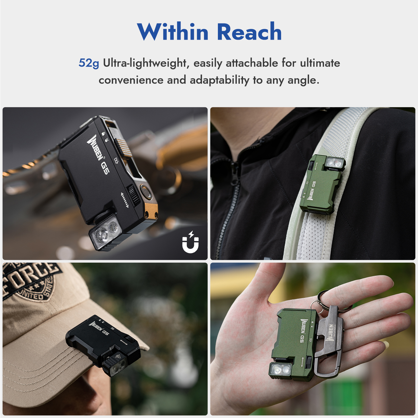WUBEN X4 & G5 EDC Flashlight B - Edc Every Day Carry おもちゃ recensie en prijs