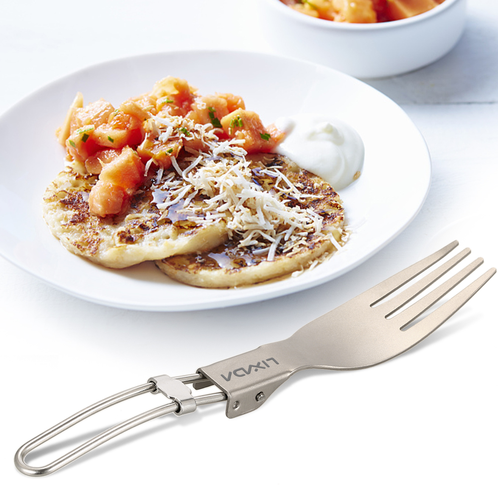 Lixada Titanium Folding Fork U - Edc Everyday Carry Knives recensie en prijs