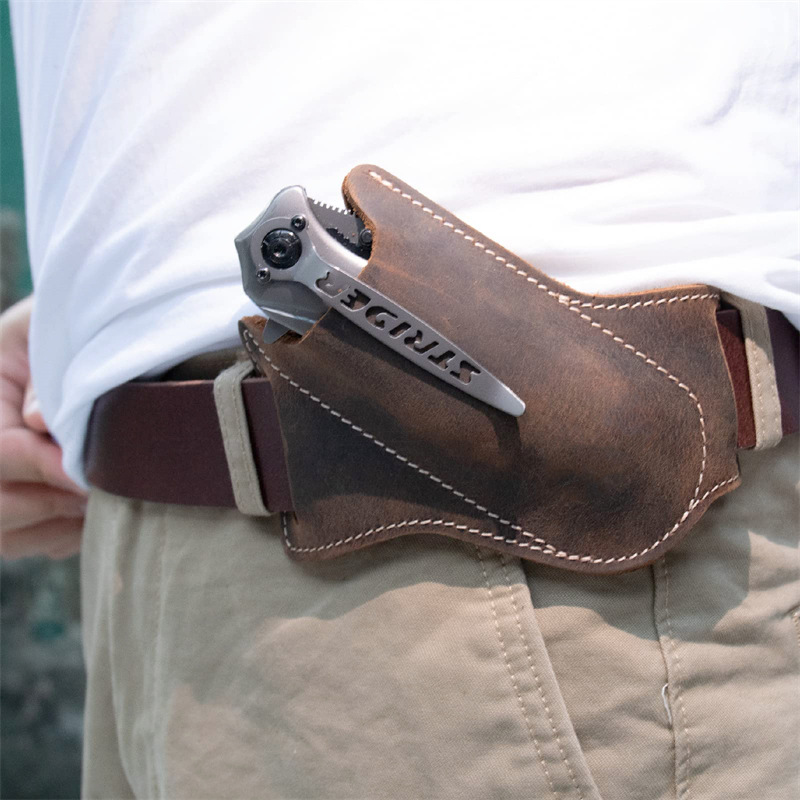 1PC Leather Knives Sheaths Fol - Edc Everyday Carry Knives recensie en prijs