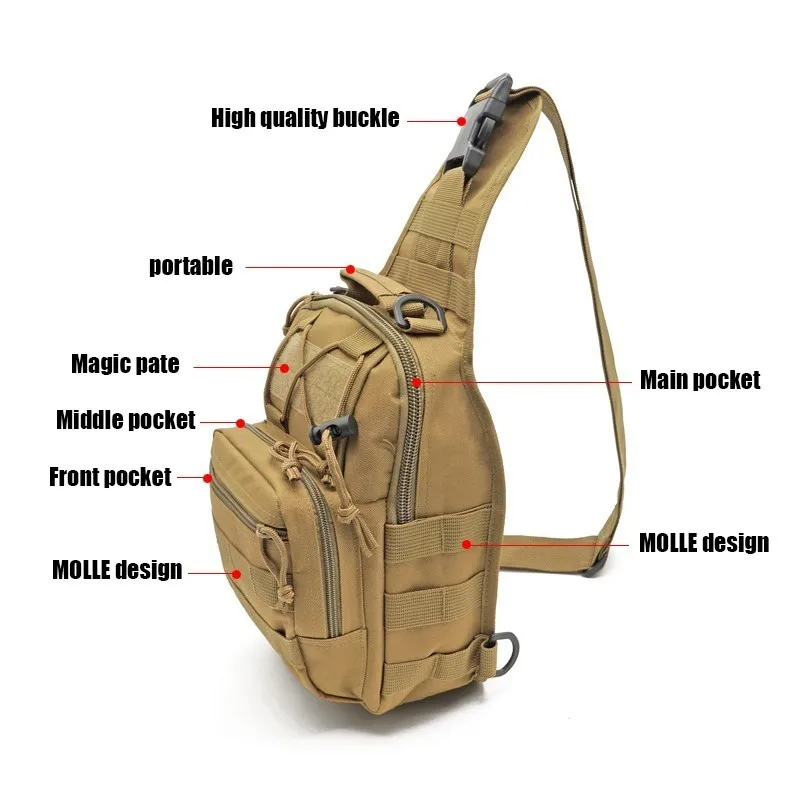 Military Tactical Sling Backpa - Edc Concealed Carry Sling Bag recensie en prijs