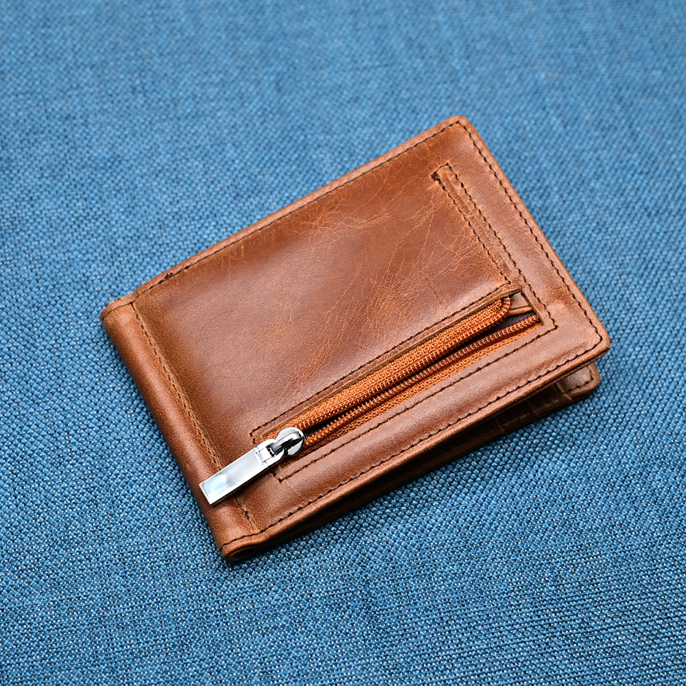 Genuine Leather Mens Wallet Mo - Money Clip Magnetic recensie en prijs