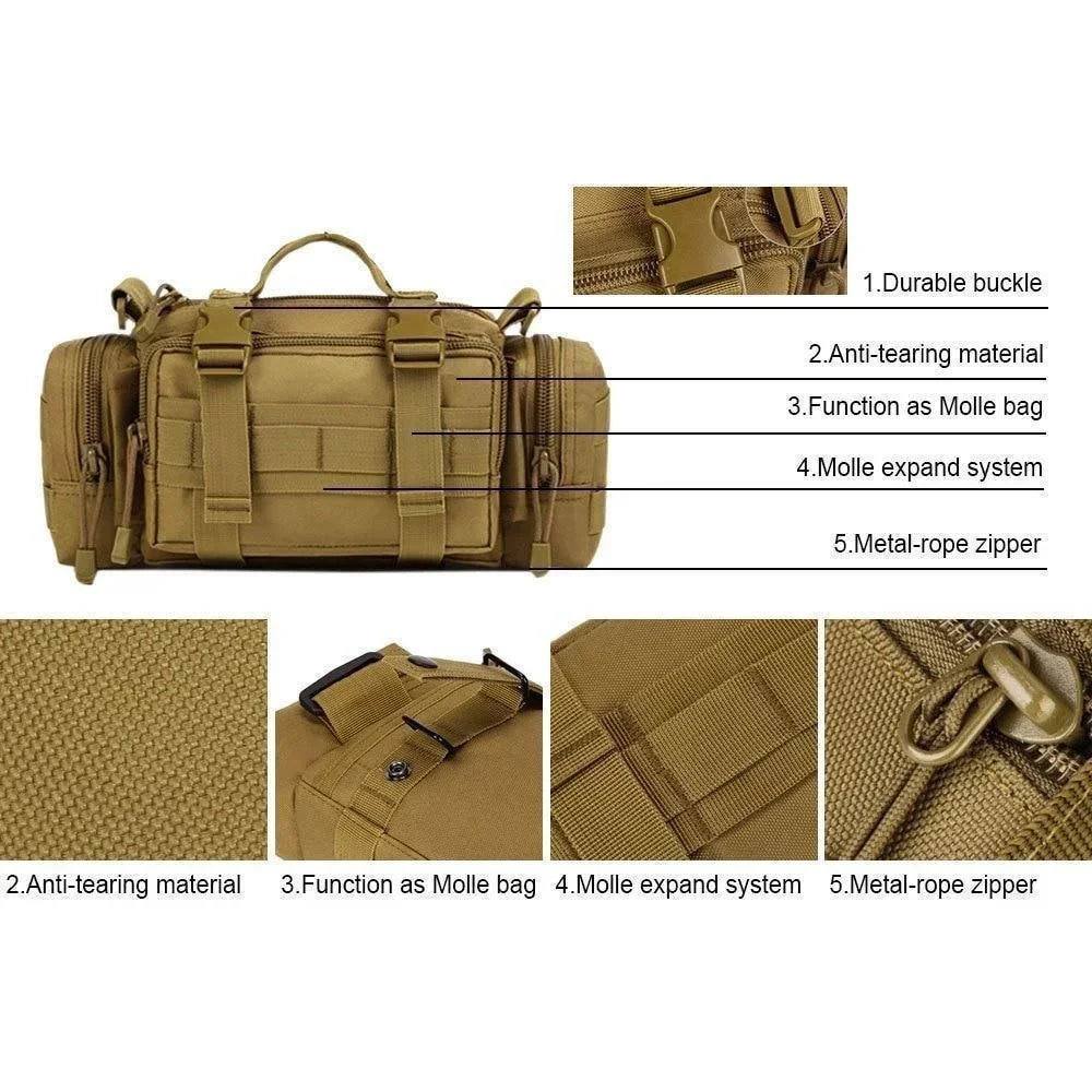 Duffel Waist Bag Molle Waterpr - Edc Carry Fanny Pack recensie en prijs