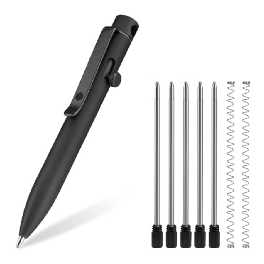 Bolt Action EDC Pen with Clip  - Edc Every Day Carry おもちゃ recensie en prijs