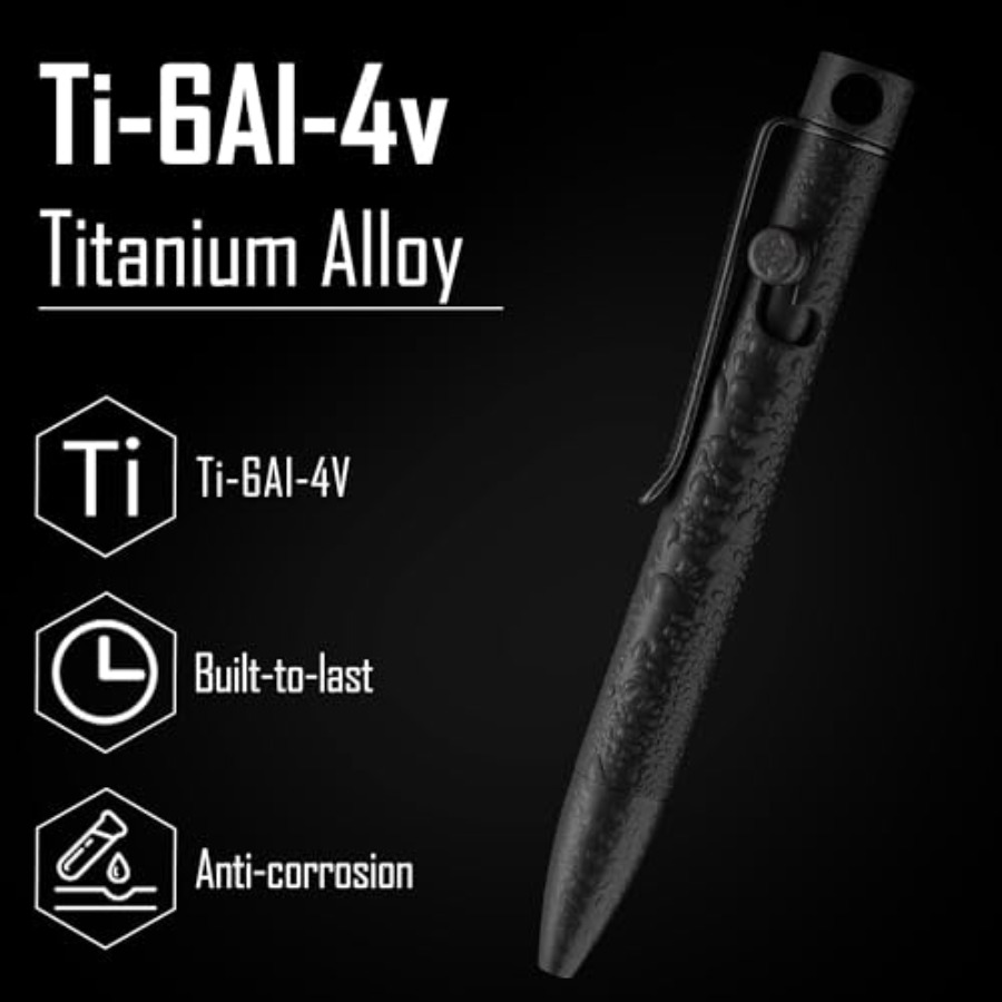 Bolt Action EDC Pen with Clip  - Edc Every Day Carry おもちゃ recensie en prijs