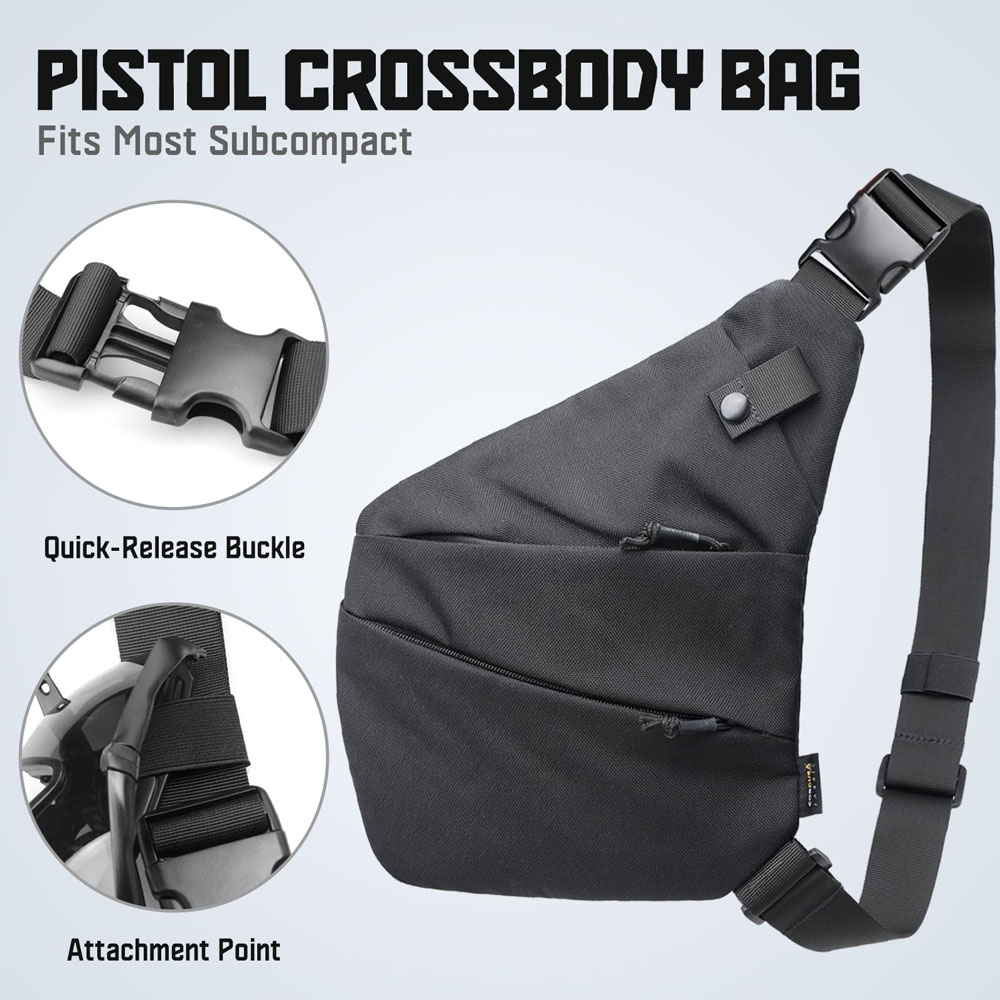 Tactical Concealed Gun Carry B - Edc Concealed Carry Sling Bag recensie en prijs