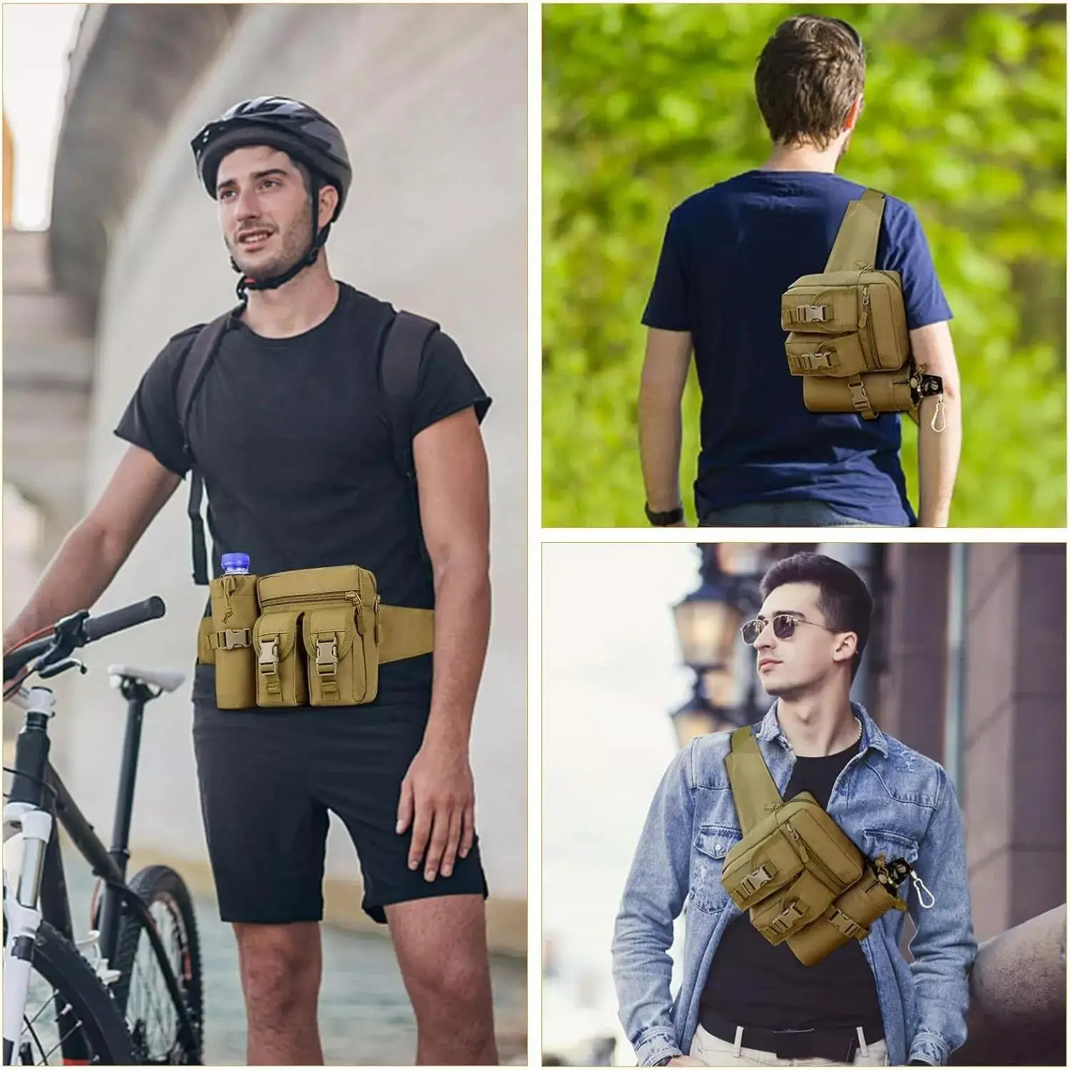 Tactical Fanny Pack for Men Co - Edc Carry Fanny Pack recensie en prijs
