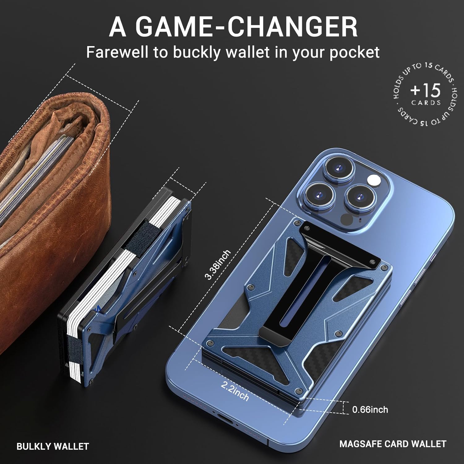 MagSafe Wallet Money Clip with - Money Clip Magnetic recensie en prijs
