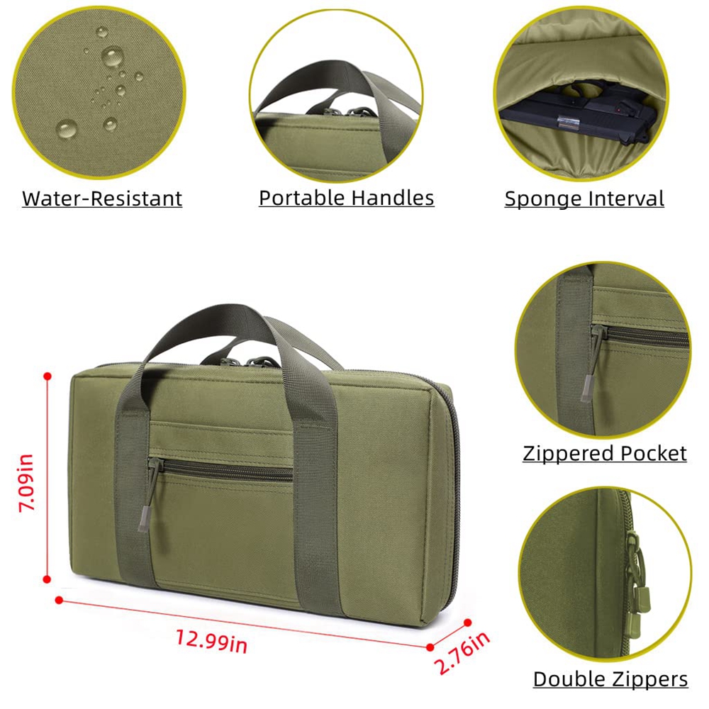 Tactical Pistol Range Bag Gun  - Edc Carry Pistols recensie en prijs