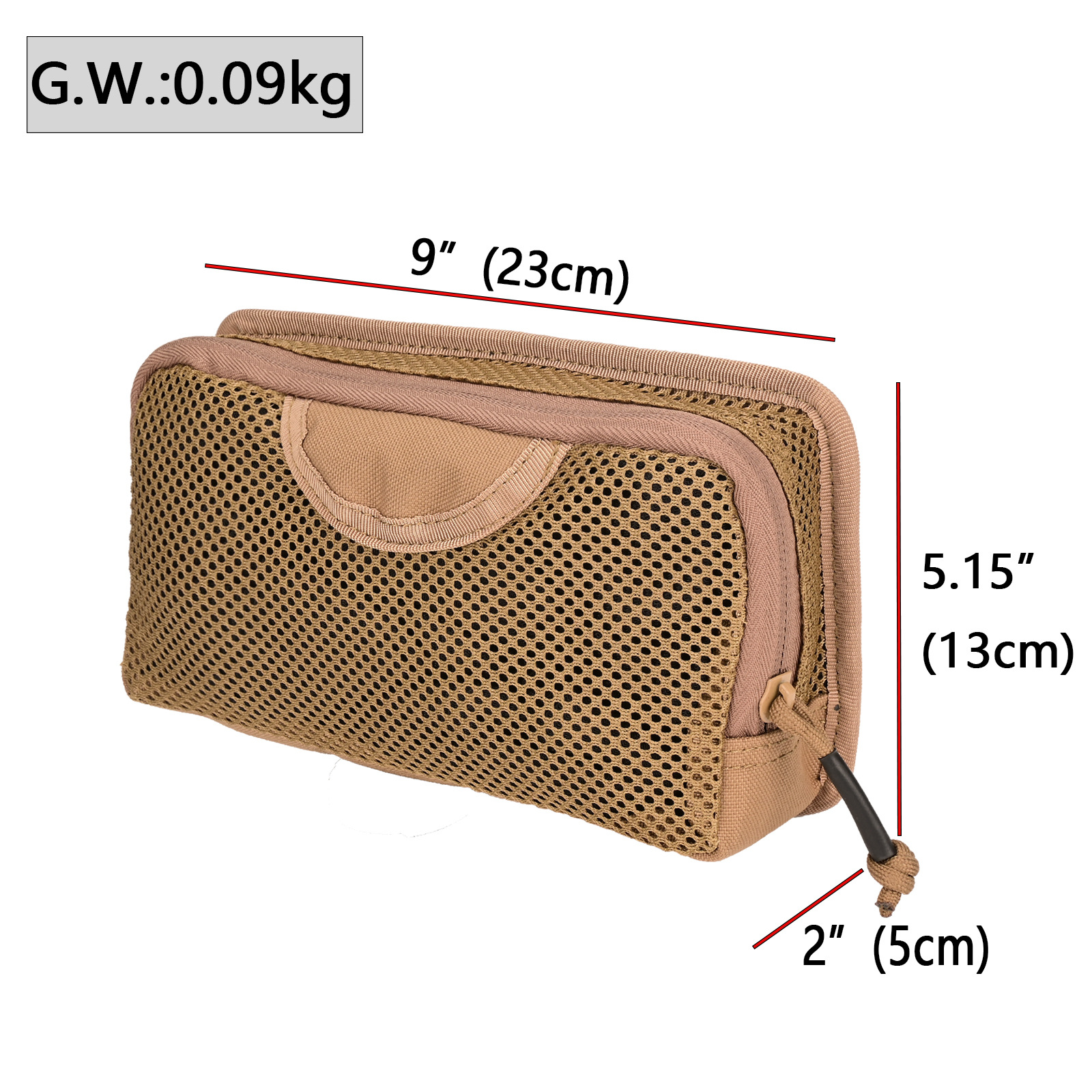 Tactical Internal Mesh Pocket  - Edc Able Carry recensie en prijs
