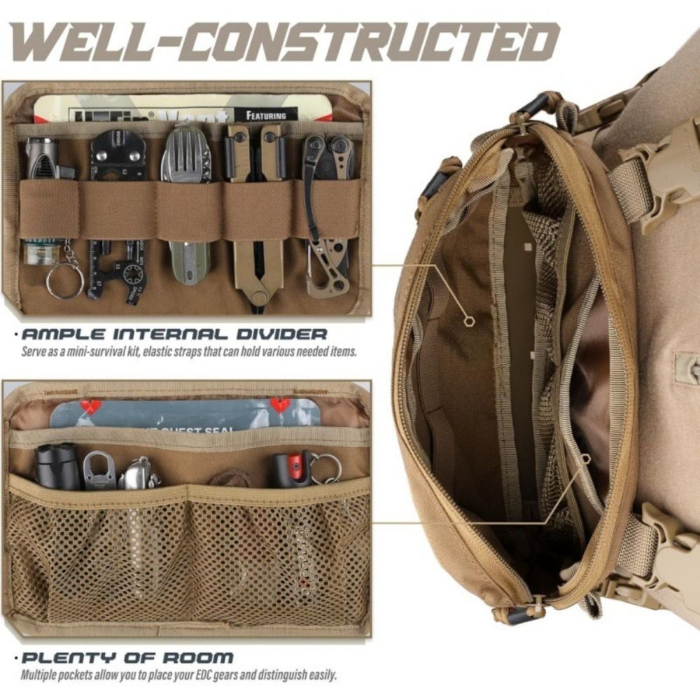 Fashion 1000D Nylon Men Chest  - Edc Carry Pack recensie en prijs