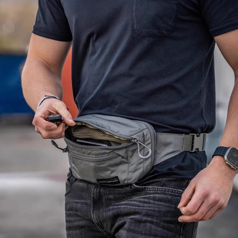 Mens Belt Bag with Adjustable  - Edc Carry Fanny Pack recensie en prijs