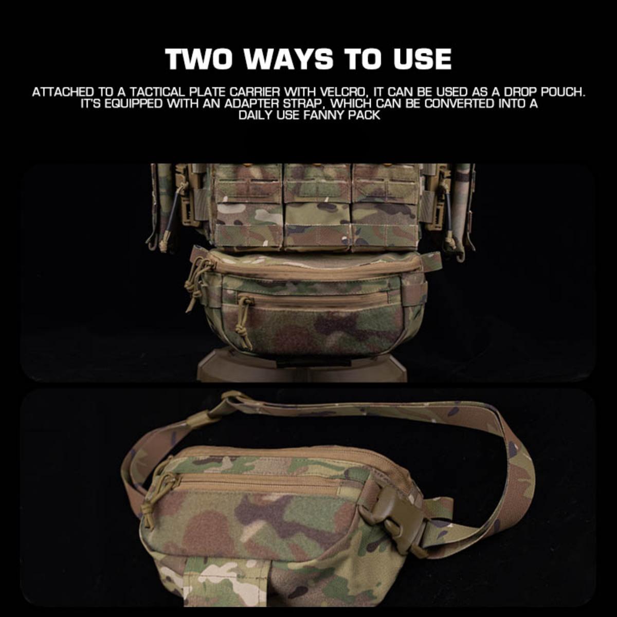 DP Universal Drop Pouch Dual-P - Edc Carry Fanny Pack recensie en prijs