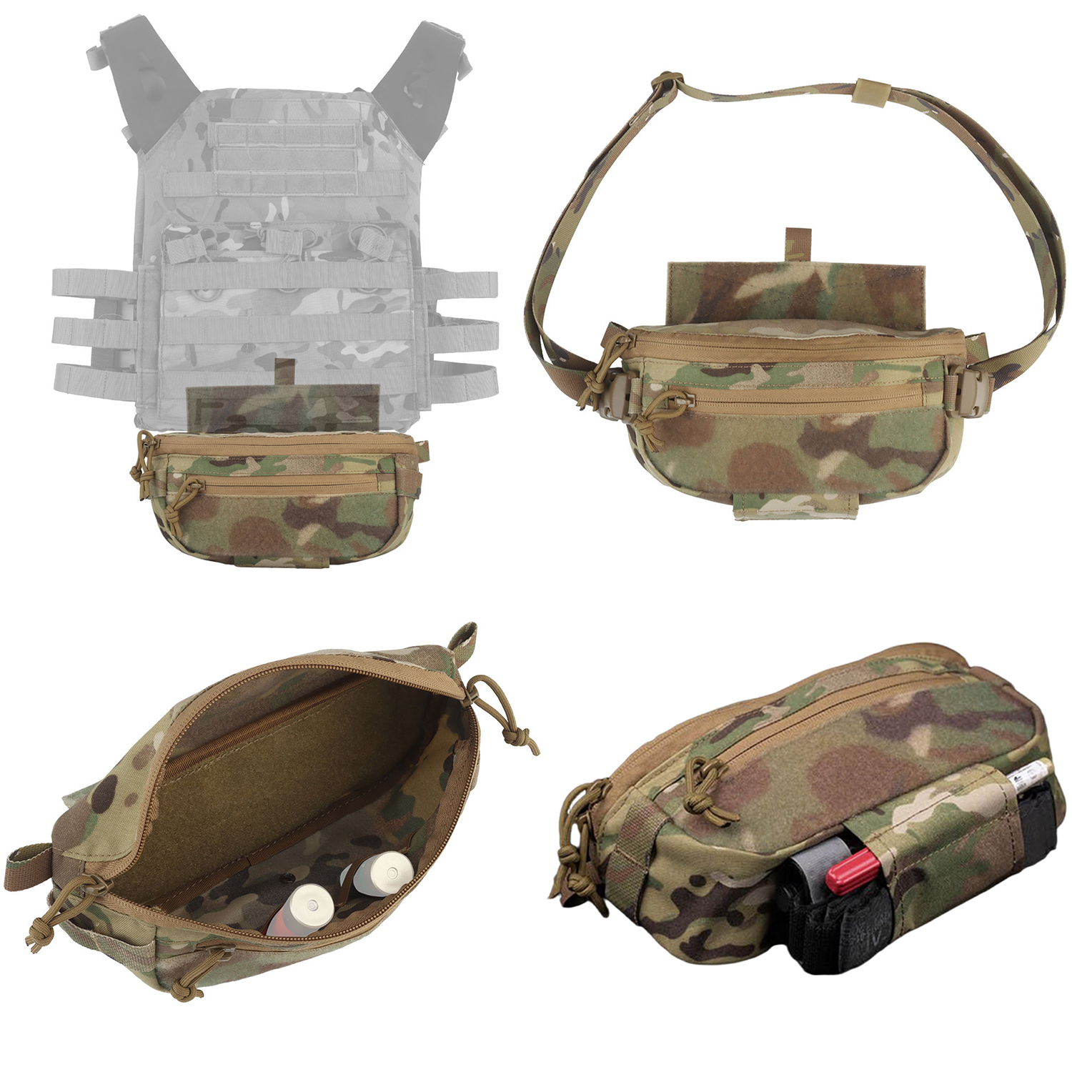DP Universal Drop Pouch Dual-P - Edc Carry Fanny Pack recensie en prijs