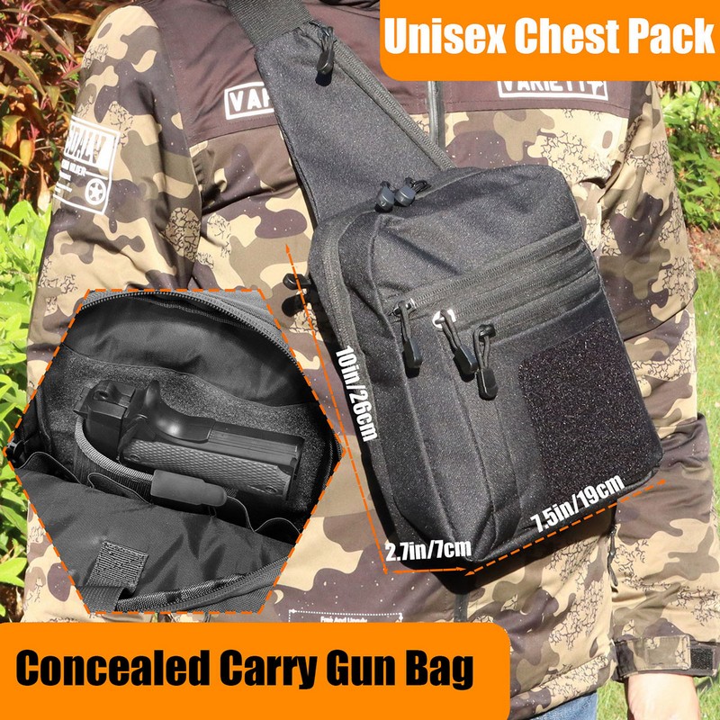 New Tactical Chest Bag Pistol  - Edc Carry Backpack recensie en prijs