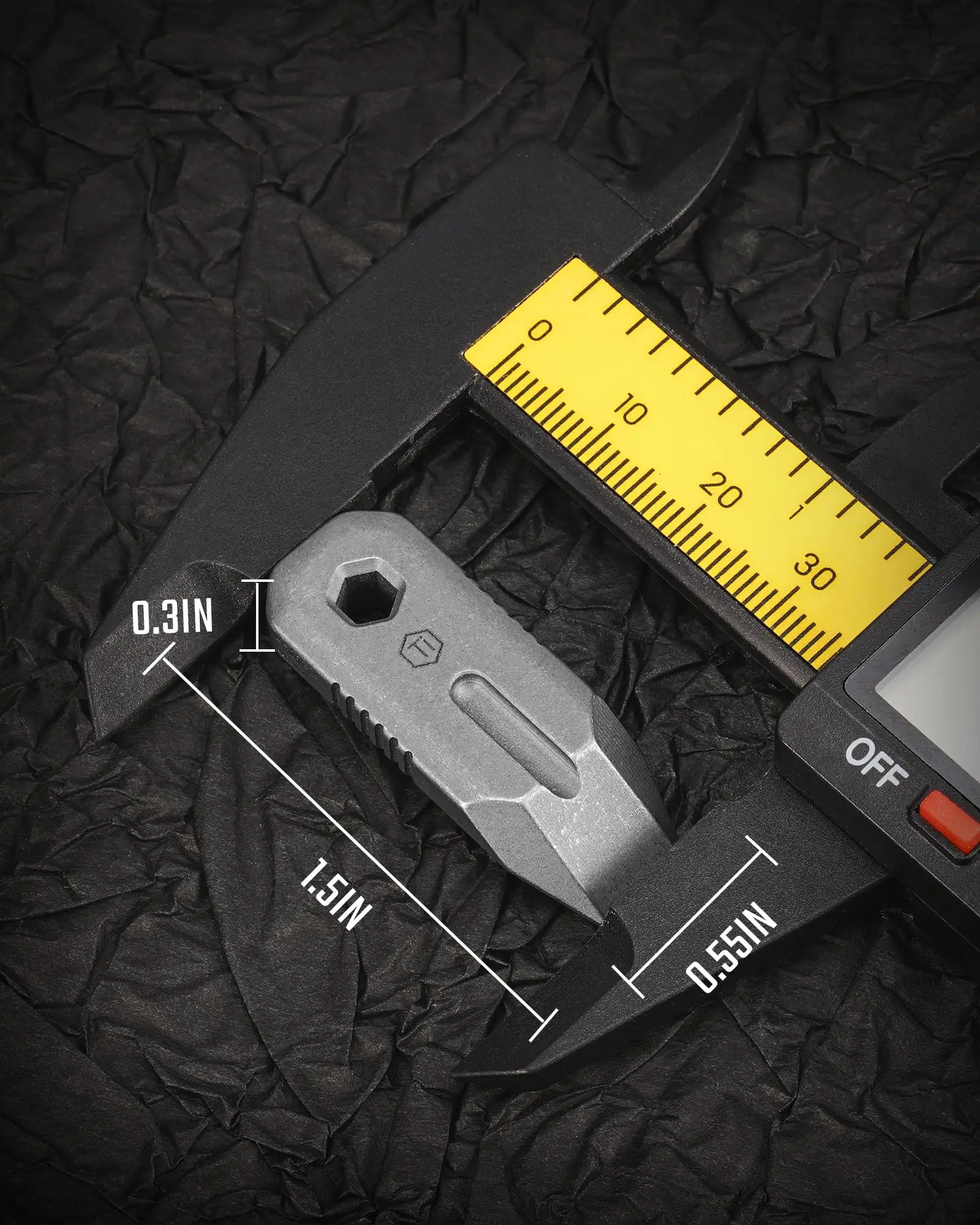 Keyunity KR02 Mini Pry Bar, Pr - Titanium Pry Bar recensie en prijs