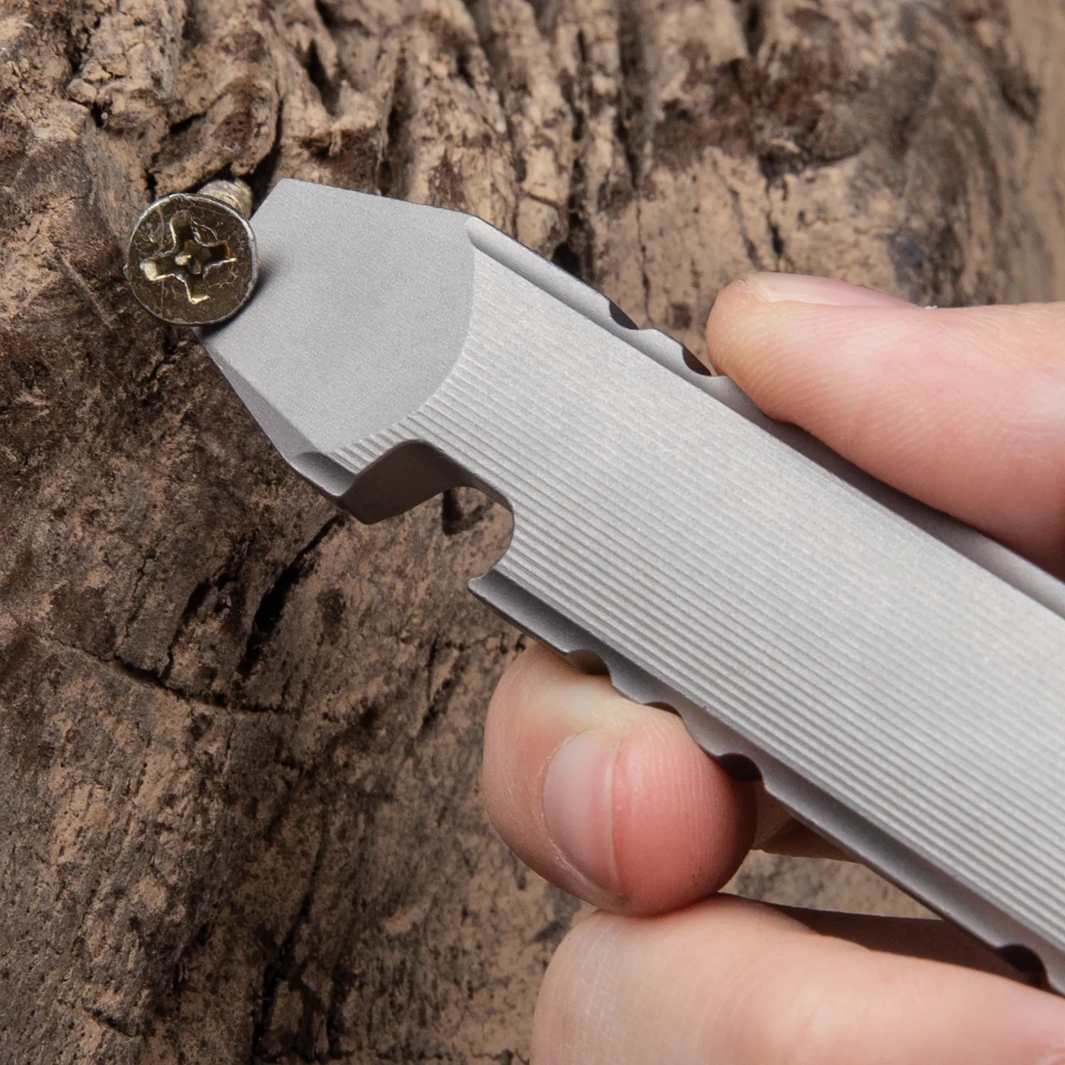 9.4CM Titanium Alloy Crowbar M - Titanium Pry Bar recensie en prijs