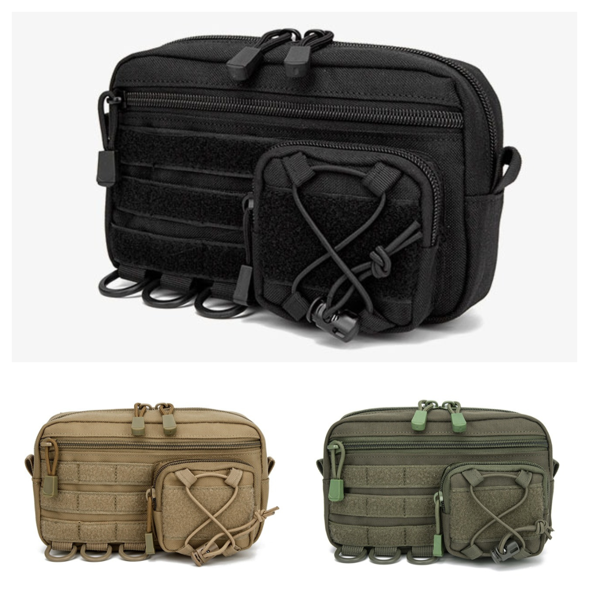 1000D EDC Molle Pouch Horizont - Edc Carry Fanny Pack recensie en prijs