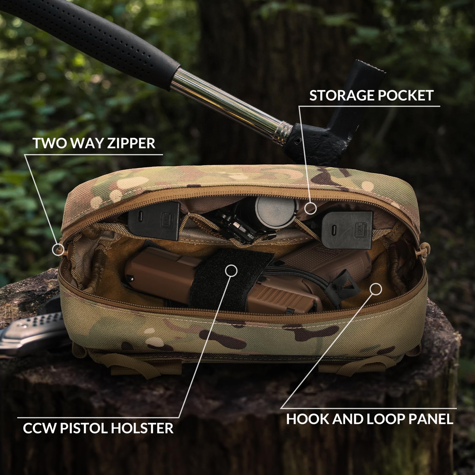 Tactical Fanny Pack, Concealed - Edc Concealed Carry Sling Bag recensie en prijs
