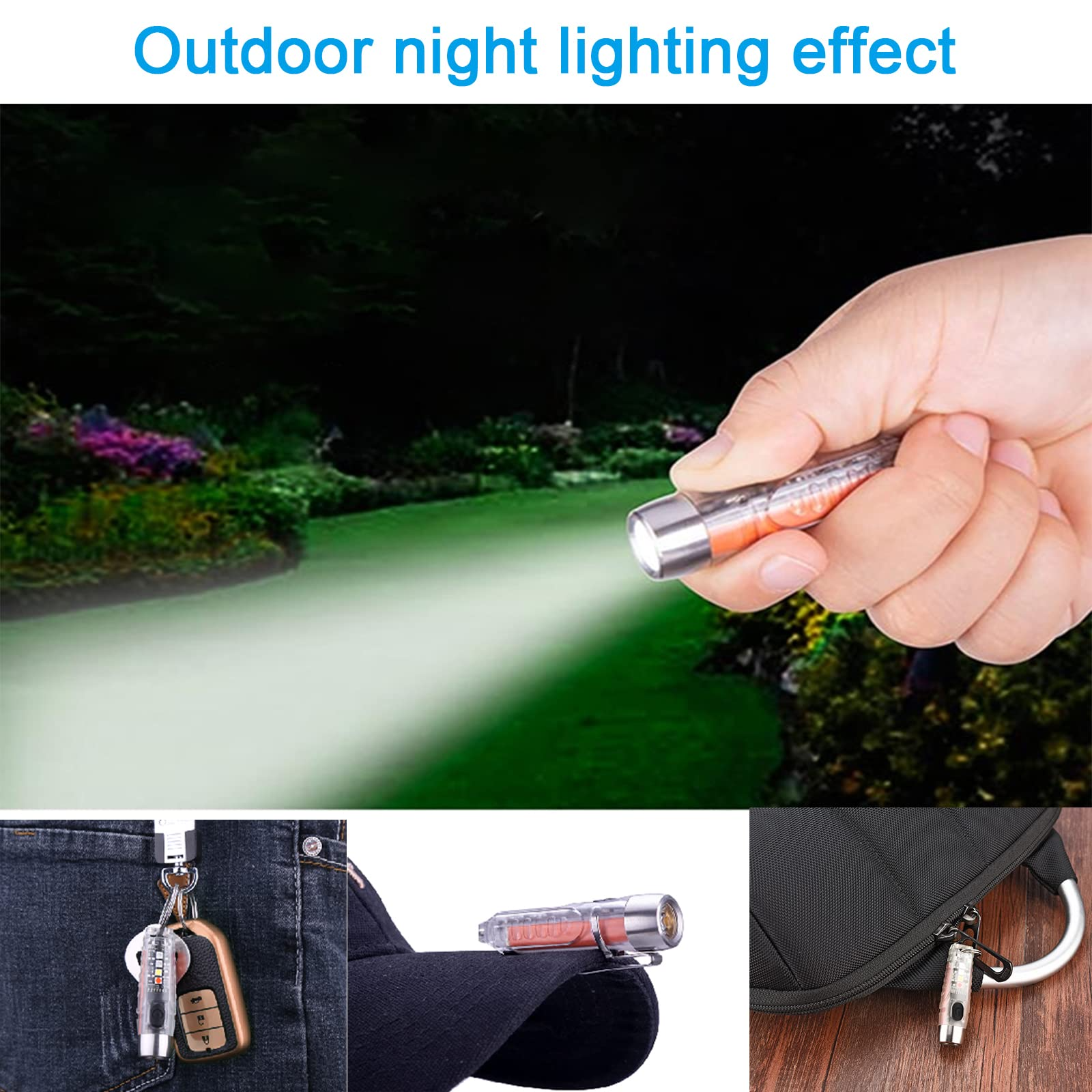 Mini Keychain Flashlights EDC  - Edc Carry Backpack recensie en prijs
