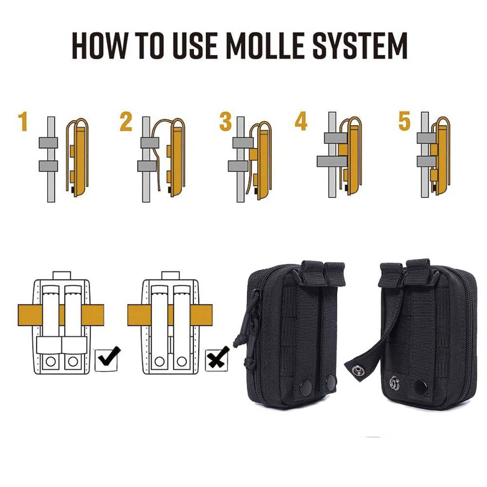 Tactical Mini Belt Pouches, Mu - Edc Carry Pack recensie en prijs