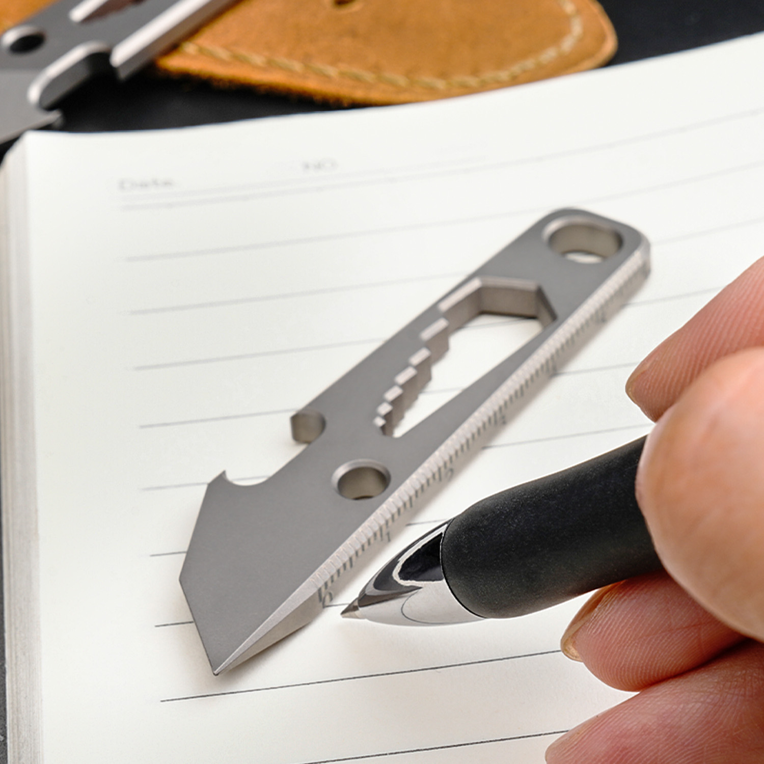 Multifunctional EDC pry bar, t - Titanium Pry Bar recensie en prijs