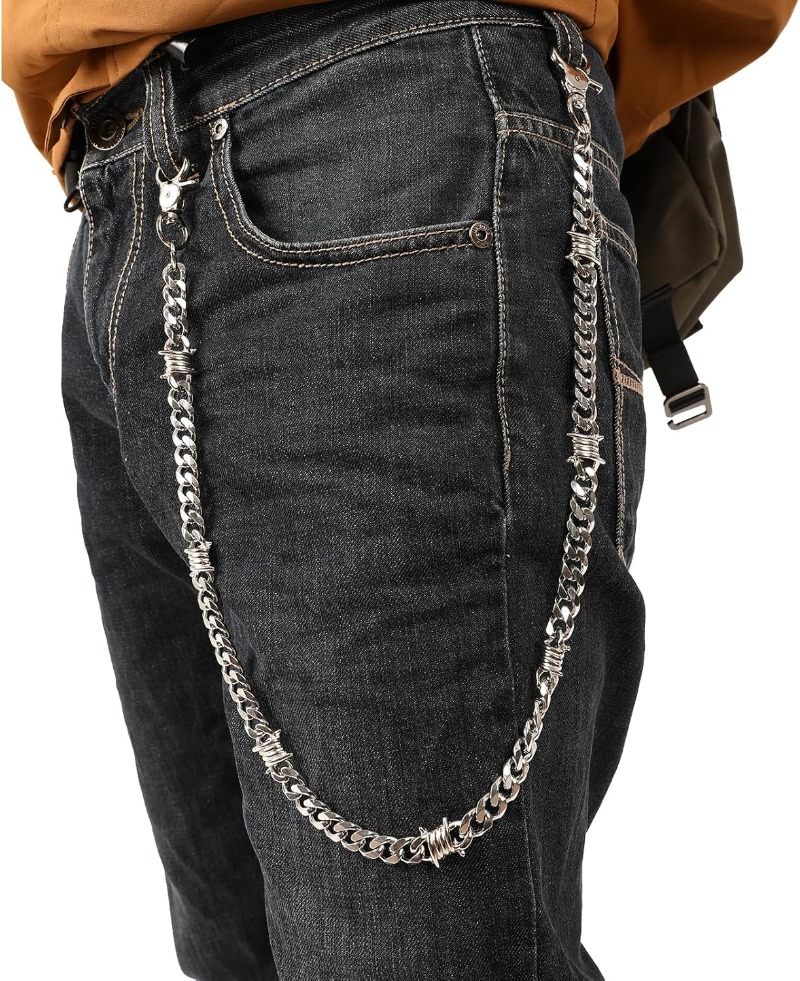 Biker Wallet Chain for Men Boy - Wallet Slim Titanium recensie en prijs