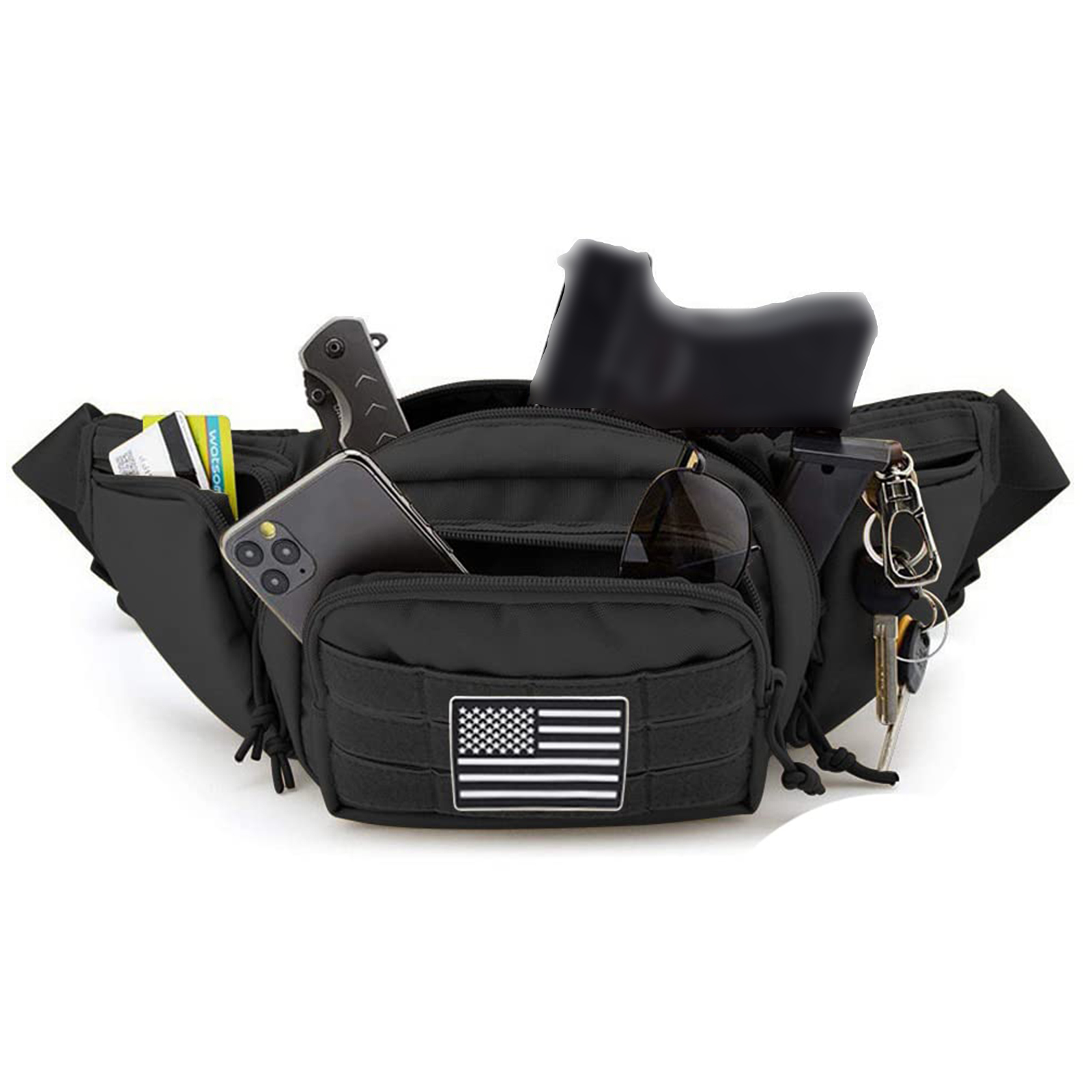 Tactical Fanny Pack Gun Holste - Edc Carry Fanny Pack recensie en prijs