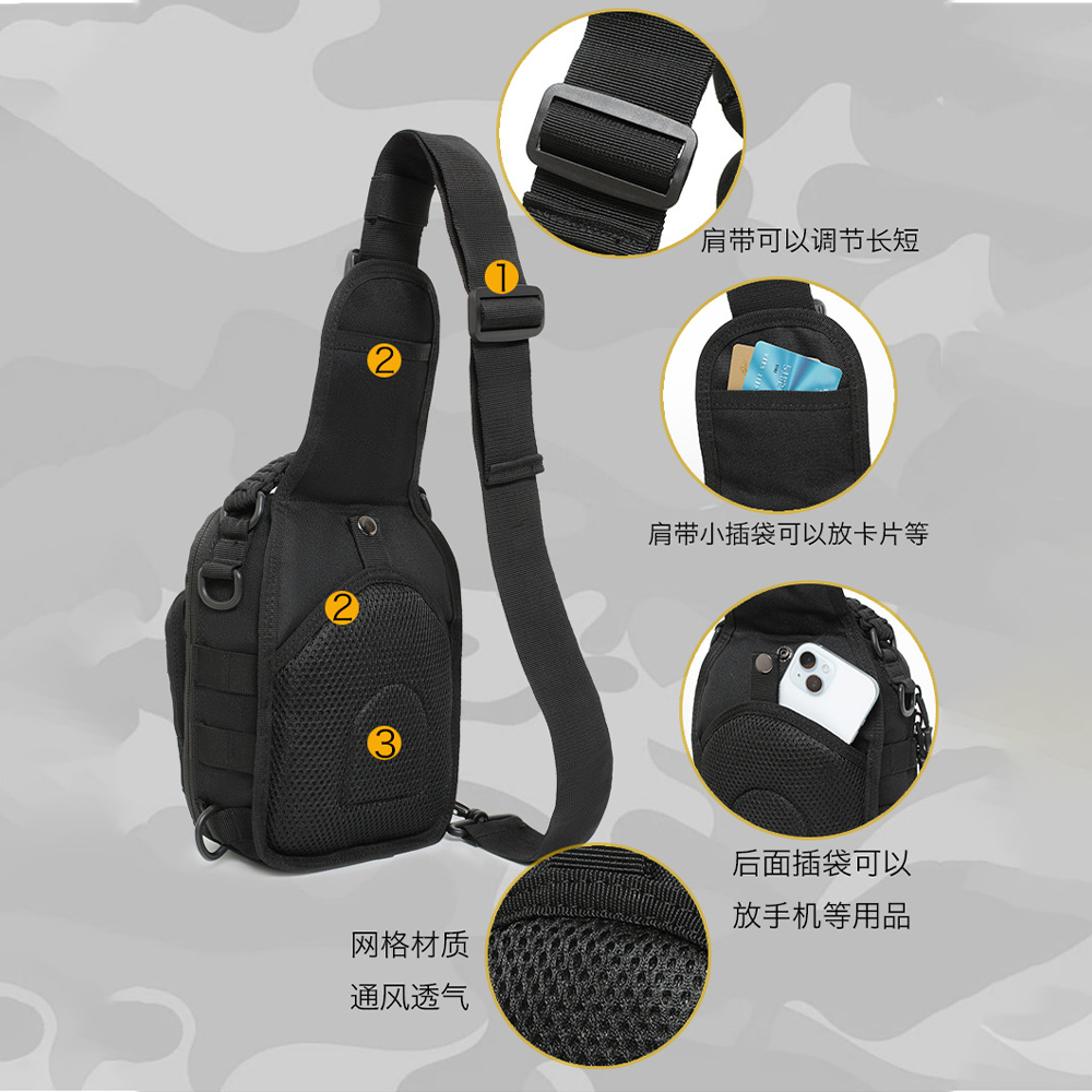 Tactical Sling Bag Pouch Multi - Edc Concealed Carry Sling Bag recensie en prijs