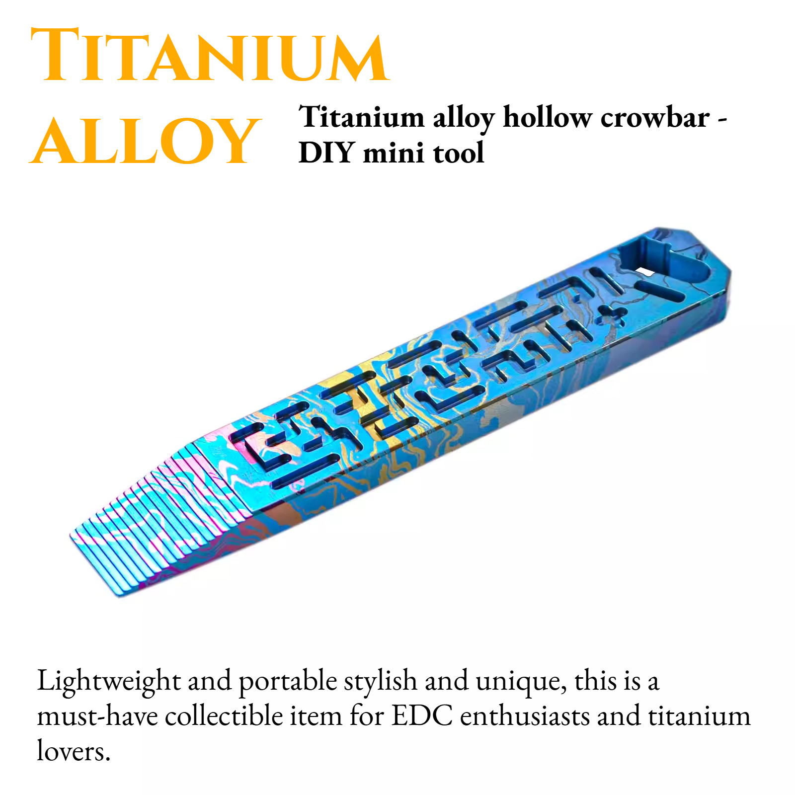High-quality TC4 Titanium Allo - Titanium Pry Bar recensie en prijs