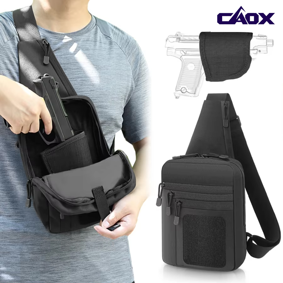 CAOX Tactical Pistol Gun Bag C - Edc Concealed Carry Sling Bag recensie en prijs