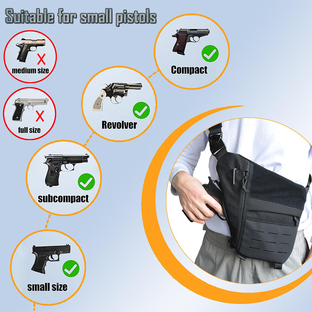 Tactical Bag Concealed Gun Bag - Edc Carry Backpack recensie en prijs