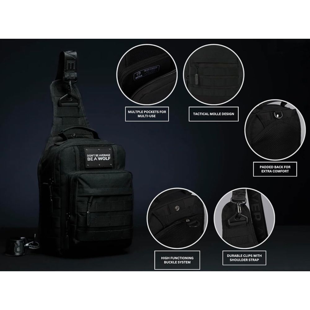 9L Tactical Sling Bag for Conc - Edc Concealed Carry Sling Bag recensie en prijs