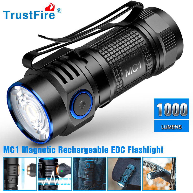 Trustfire MC1 Usb Rechargeable - Edc Every Day Carry おもちゃ recensie en prijs