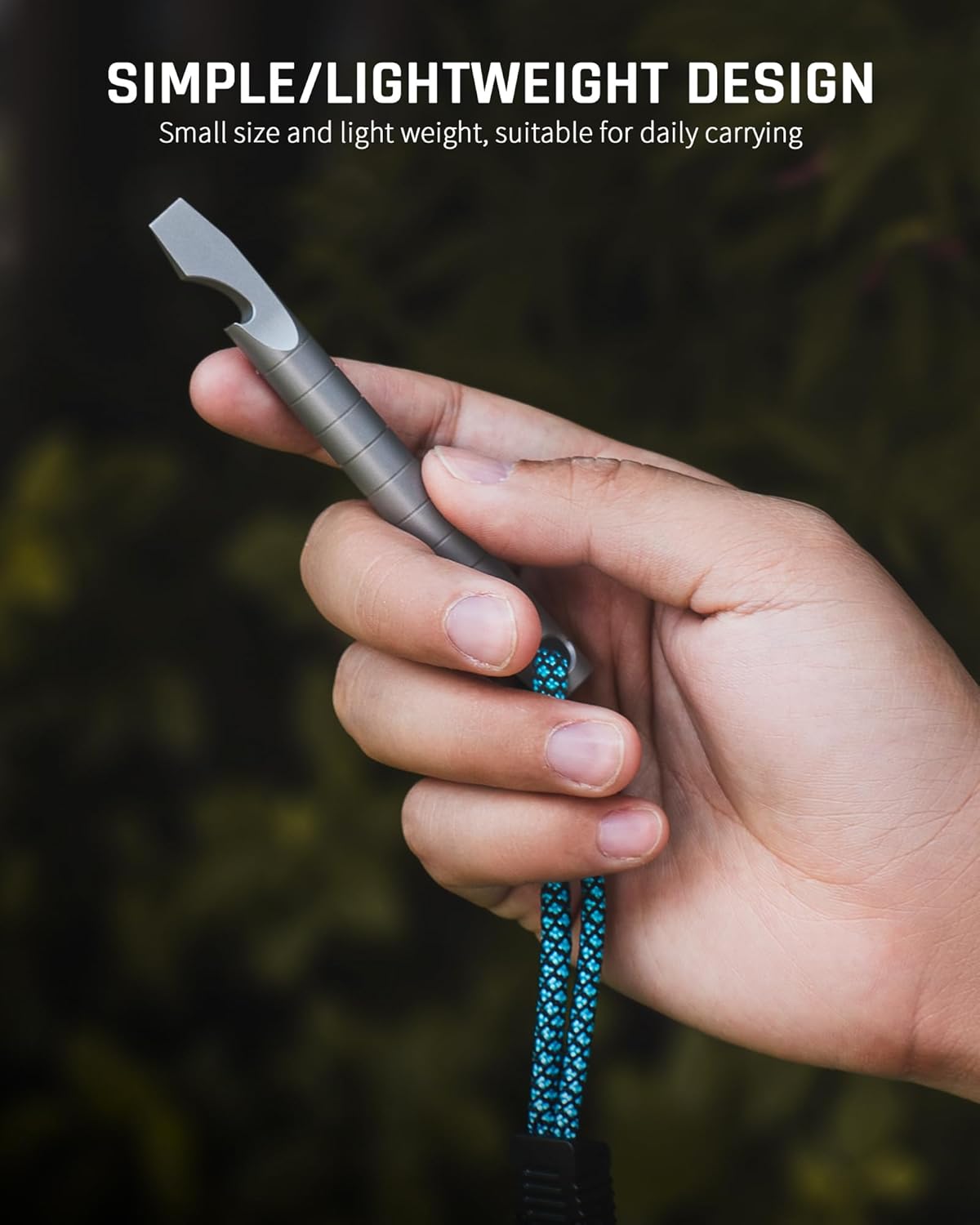 TISUR Titanium EDC Pry Bar, Ke - Titanium Pry Bar recensie en prijs